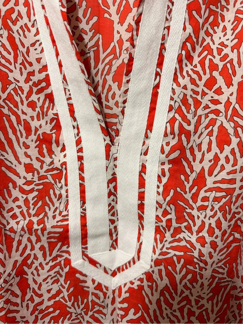Tory Burch bold coral